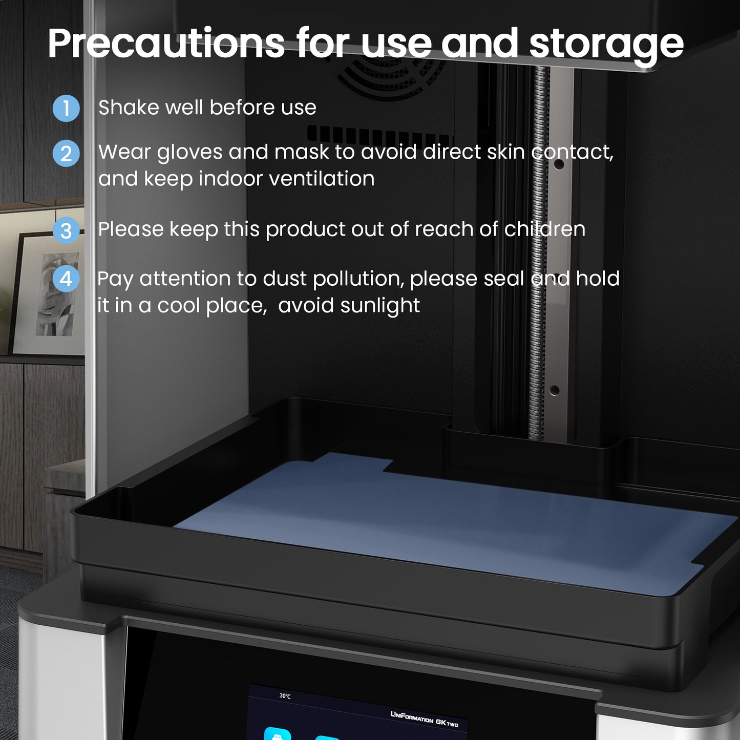 Uniformation PLA Plant-Based Resin(X13 Grey)