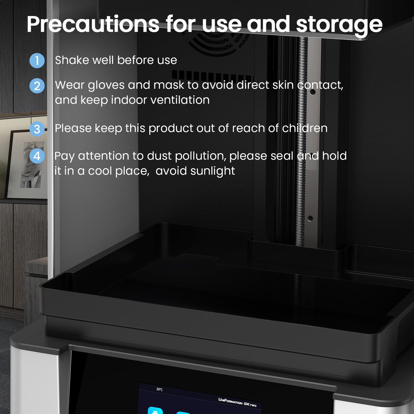 Uniformation PLA Plant-Based Resin(X12 Black)