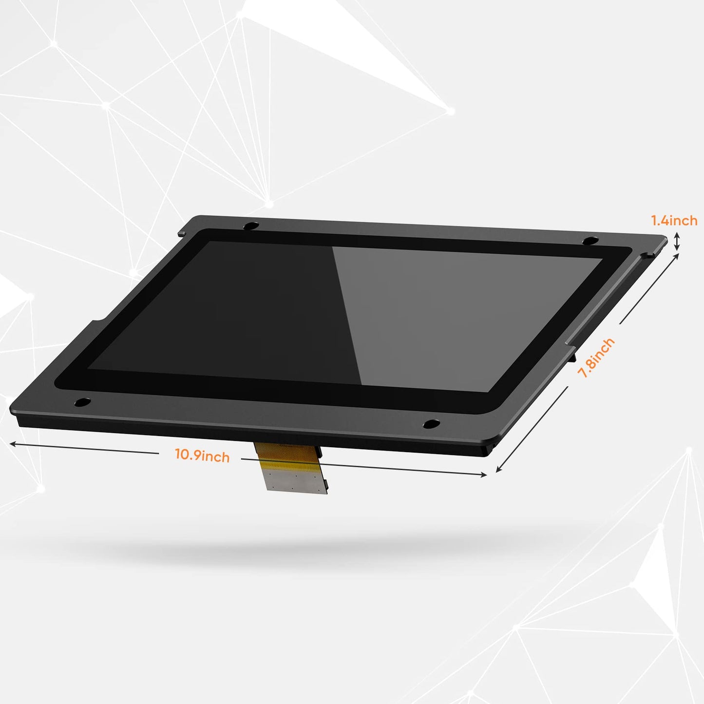 Uniformation 10.3in 8K LCD Screen Replacement for GKTWO