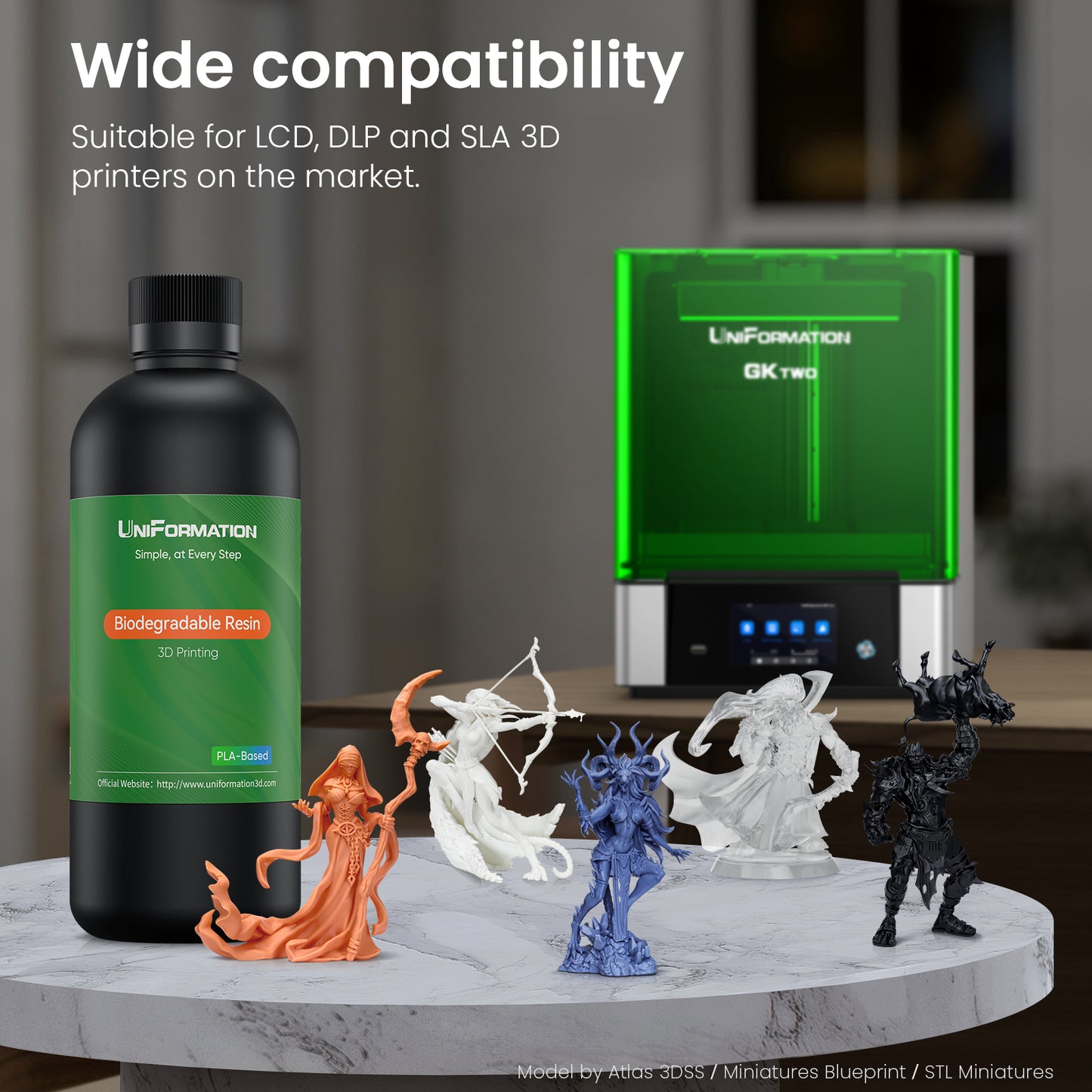 Uniformation PLA Plant-Based Resin(X14 Beige)