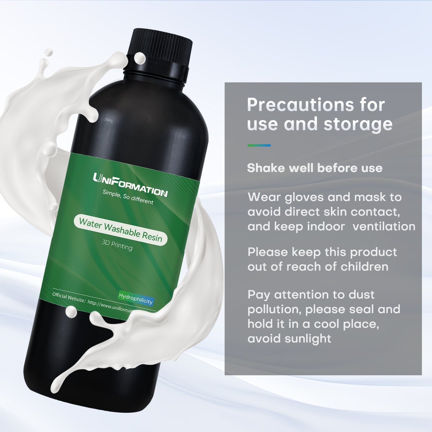 Uniformation Water Washable Resin (X60 White)